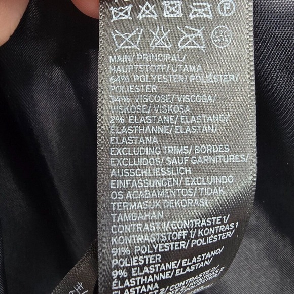 Topshop Red Tartan Plaid Leopard Print Blazer Mixed Pattern Jacket Woman Size 0 - Picture 11 of 12